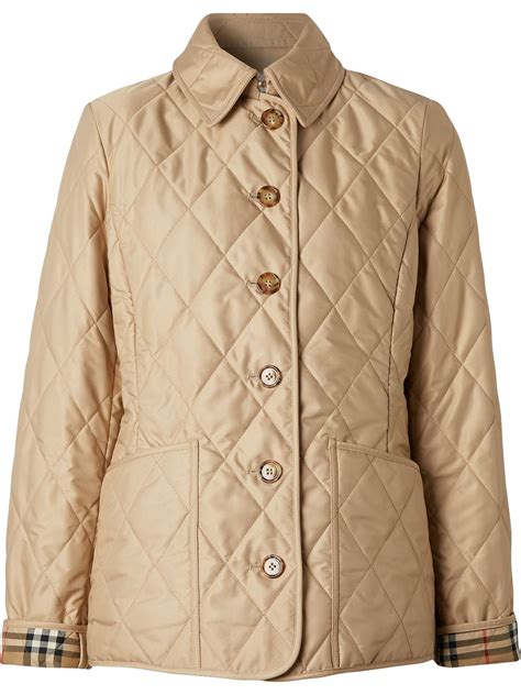 burberry classic quilted men's jacket|Burberry quilted thermoregulated jacket.